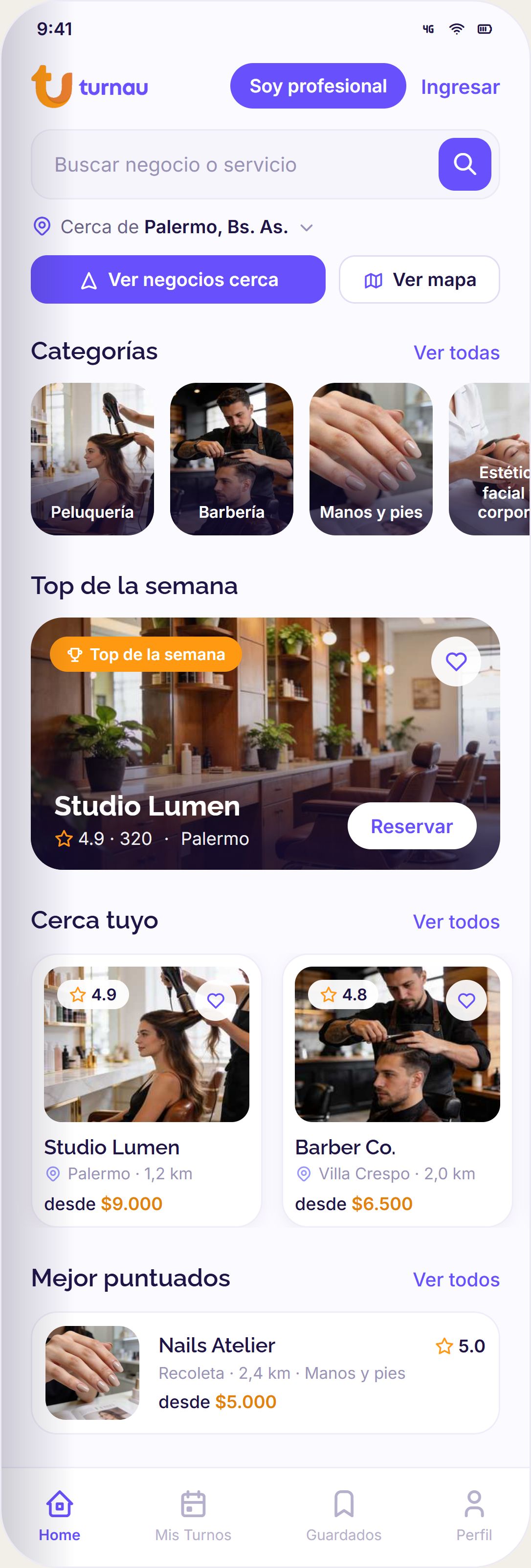 Marketplace — inicio